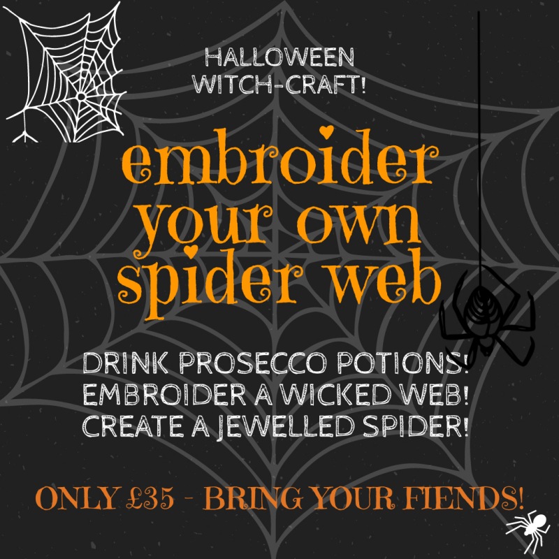 Halloween Embroidery Craft Event Belfast